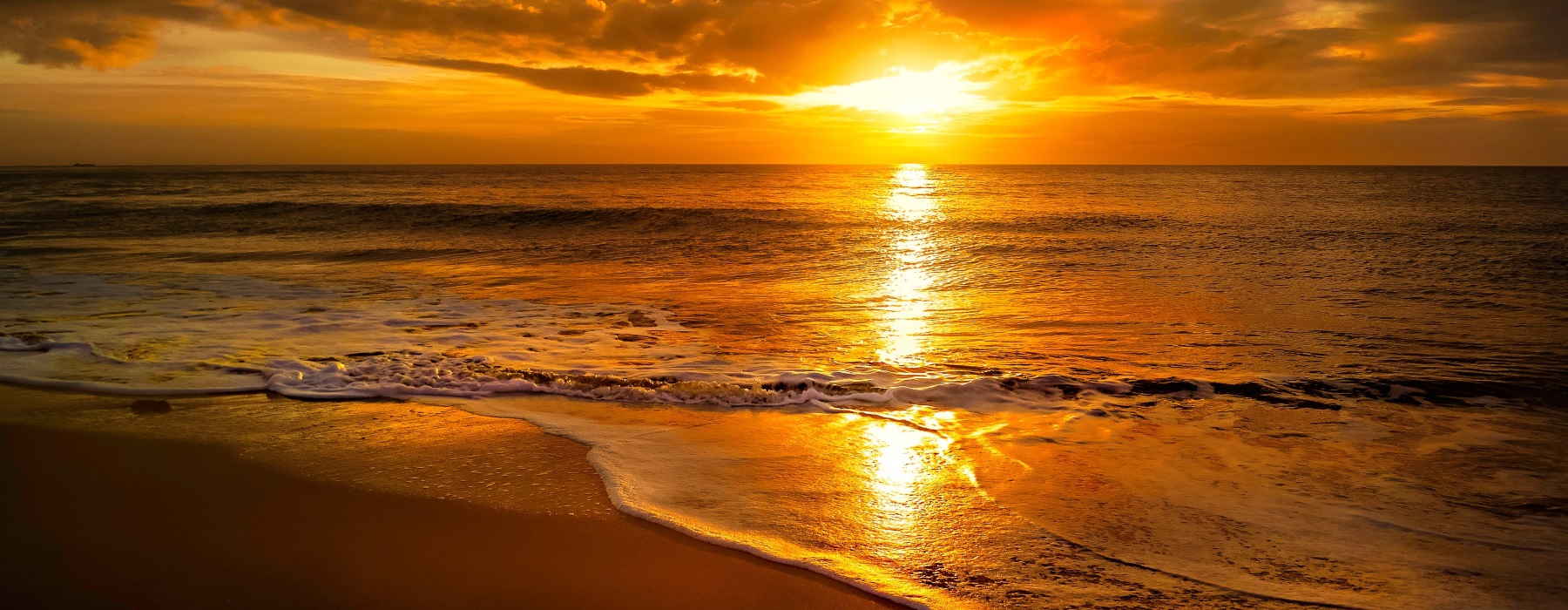 Sunrise on the beach