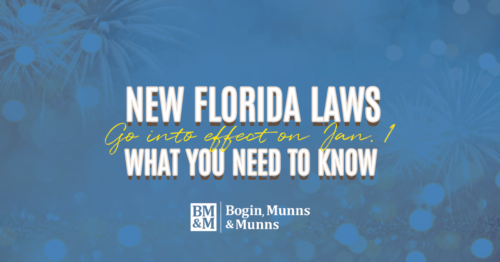 Happy New Year 2022! First Up – Something Good For Florida’s Business Floridians Take Note