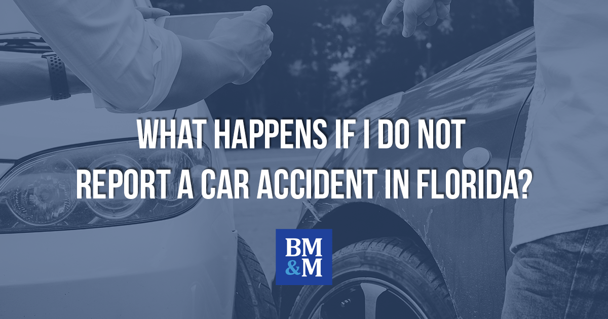 What Happens If I Do Not Report a Car Accident in Florida?