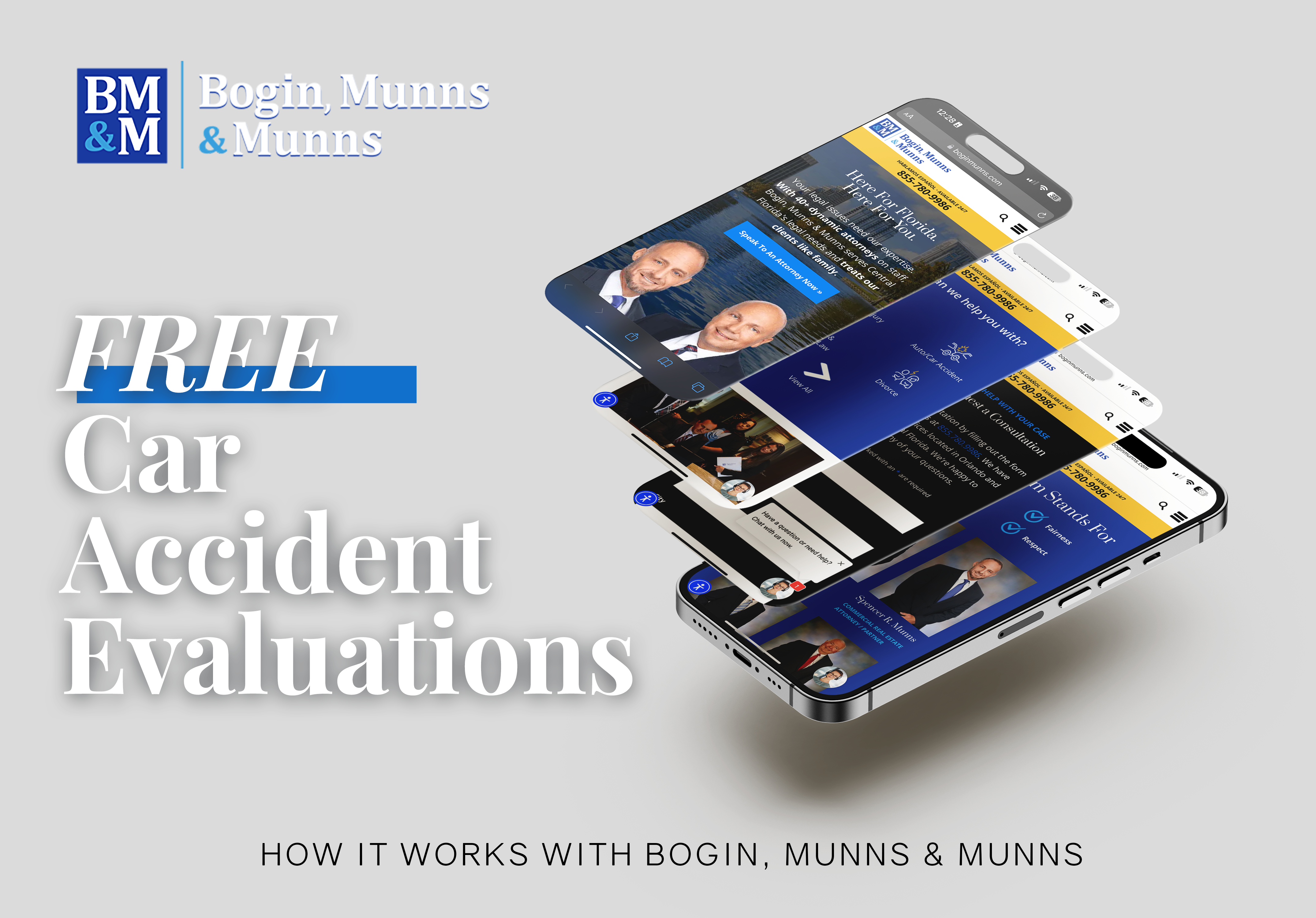 Free Car Accident Evaluation: How It Works with Bogin, Munns & Munns
