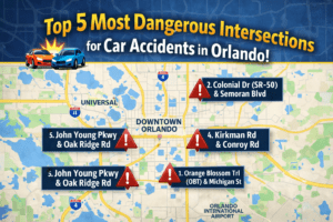 Top 5 Most Dangerous Intersections in Orlando for Car Accidents