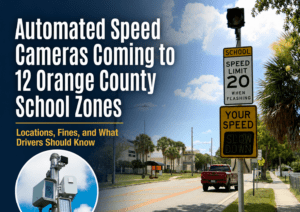Orange County School Zone Speed Cameras Start in 2027: Locations, Fines, and What Drivers Should Know