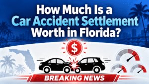 How Much Is a Car Accident Settlement Worth in Florida?